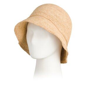 HAUTE HIPPIE STYLE natural Raffia Bucket Hat